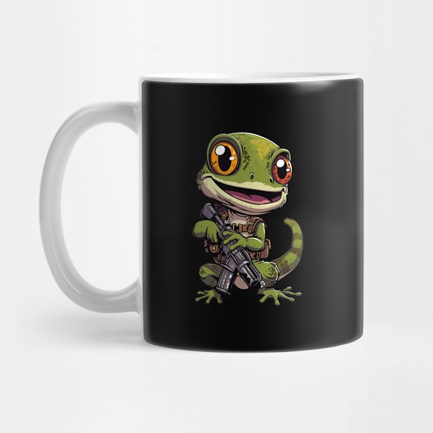 Army Gecko by Ndeprok